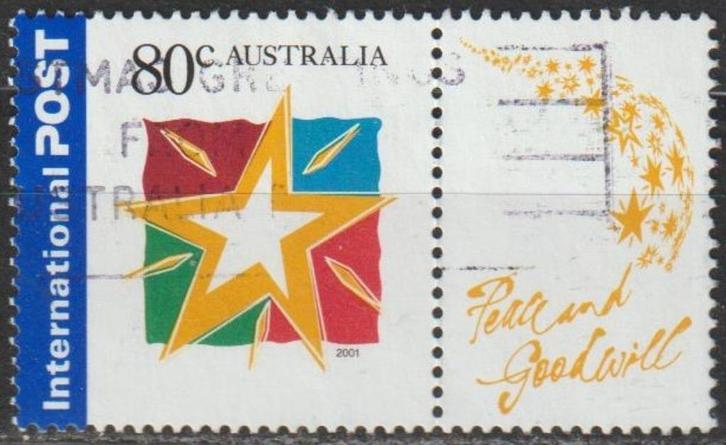 2792. Australie 2079 gest. Kerst, Postzegels en Munten, Postzegels | Oceanië, Gestempeld, Verzenden