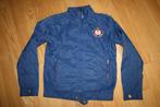 Donkerblauw jongensjack mt. 146, Ophalen of Verzenden, Zo goed als nieuw, Jongen, Jas