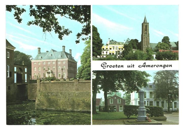 982529 Amerongen Utr Nette oude kaart Onbeschreven, Verzamelen, Ansichtkaarten | Nederland, Ongelopen, Utrecht, Ophalen of Verzenden