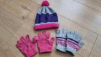 Hema muts en 2 paar handschoenen, Gebruikt, Ophalen of Verzenden, Meisje, Setje
