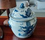 Chinese dekselpot/gemberpot,  ALLEEN POT LINKS VOORAAN!, Ophalen