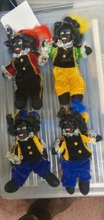 4 antieke zwarte Piet Pieten izgs. 20 cm. Alle 4 in 1 keer !, Diversen, Sinterklaas, Ophalen of Verzenden, Zo goed als nieuw