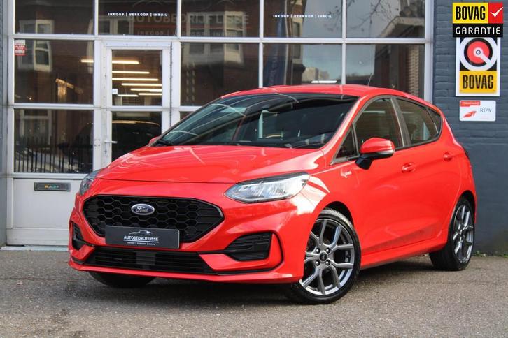 Ford Fiesta 1.0 EcoBoost Hybrid ST-Line Led Pdc Navi Nap, Auto's, Ford, Bedrijf, Te koop, Fiësta, ABS, Adaptive Cruise Control