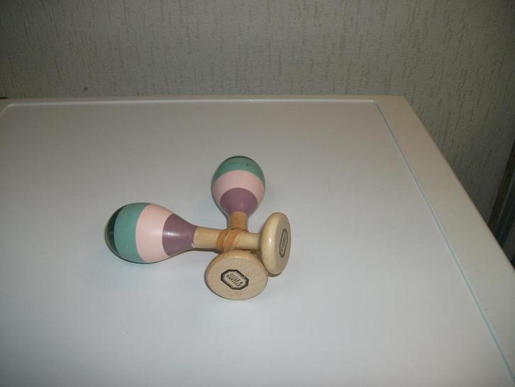 Sambaballen Dille en Kamille, Kinderen en Baby's, Speelgoed | Houten speelgoed, Gebruikt, Ophalen of Verzenden