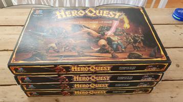 4x Heroquest compleet en mooi plus meerdere uitbreidingen beschikbaar voor biedingen