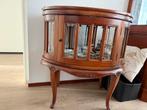 Thee tafel ovaal, Ophalen, Zo goed als nieuw, Glas, 100 tot 150 cm