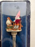 Verzilverd lepeltje Rien Poortvliet, Verzamelen, Speldjes, Pins en Buttons, Ophalen of Verzenden, Nieuw, Figuurtje