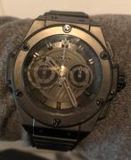 HUBLOT KING POWER Foudroyante All Black, Sieraden, Tassen en Uiterlijk, Horloges | Heren, Ophalen, Zo goed als nieuw, Staal, Overige merken