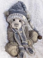 Floppy muts en sjaal voor Charlie Bears ea beren 50 cm lang, Verzenden, Nieuw