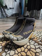Prada schoenen., Ophalen, Prada, Zwart, Lage of Enkellaarzen