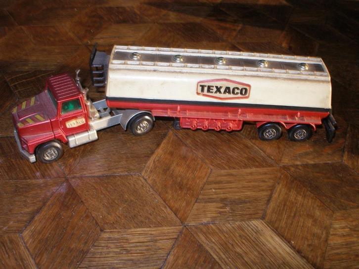 Matchbox vrachtauto, Texaco, Hobby en Vrije tijd, Modelauto's | 1:50, Gebruikt, Bus of Vrachtwagen, Matchbox, Ophalen of Verzenden