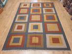 Handgeweven oosterse wollen kelim 253x178, Info@SlatsAntiek.nl, 150 tot 200 cm, Vof Slats Antiek, Crème