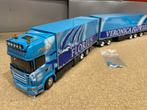 TRKNO SCANIA HANS VD LAAT FLORIUS LZV, Hobby en Vrije tijd, Modelauto's | 1:50, Ophalen of Verzenden, Zo goed als nieuw, Bus of Vrachtwagen