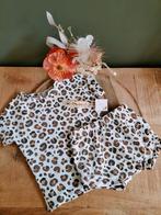 Nieuw, Shirtje en bloomer broekje 74/80 • Handgemaakt, Katwijk, Broekje, Meisje, Nieuw