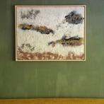 Wolvilt schilderij 90 bij 70, Antiek en Kunst, Kunst | Schilderijen | Abstract, Ophalen