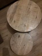 Leuke set salontafels van Leen Bakker, Minder dan 45 cm, Minder dan 55 cm, Gebruikt, Rond