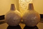 2x Mooie Schelpen Vaas, Overige materialen, Overige kleuren, Ophalen of Verzenden, Zo goed als nieuw