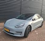 Unieke gewrapte grijze Tesla model 3 Long Range 75kw AWD, Automaat, USB, Leder, Elektrisch