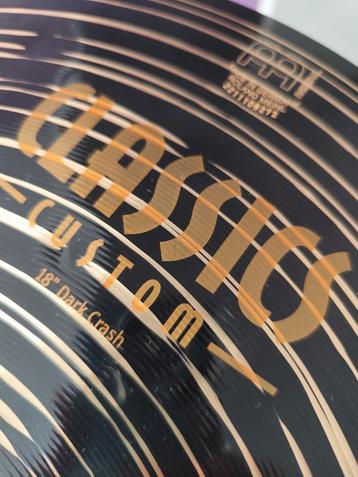 Meinl Classic 18" Dark crash beschikbaar voor biedingen