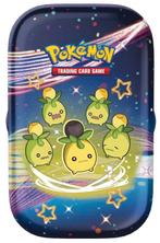 Pokemon - Mini Tin met 50 verschillende kaarten 5 Holo/Rev., Ophalen of Verzenden, Zo goed als nieuw, Meerdere kaarten, Foil