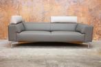 Refurbished unieke Leolux Howlo leren design bank, Design, Driepersoons, 75 tot 100 cm, Ophalen of Verzenden