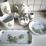 Duits ( kerst) servies met koolmeesjes, Ophalen of Verzenden