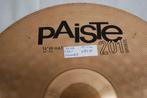 Paiste 201 bottom bekken 1183gr 14 inch  <24240873>, Ophalen of Verzenden, Gebruikt, Drums of Percussie