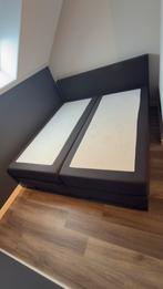 Swiss Sense Boxspring 180x200, Ophalen, Zwart, Tweepersoons, Zo goed als nieuw