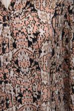 Blouse zalm/ zwart Andcowoman mt 2XL Vaste prijs, Maat 46/48 (XL) of groter, Ophalen of Verzenden, Roze, Zo goed als nieuw