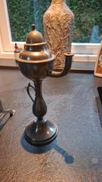 Tinnen olielamp, Antiek en Kunst, Ophalen of Verzenden