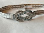 Zilveren armband Aquamarijn en Topaas, Sieraden, Tassen en Uiterlijk, Armbanden, Verzenden, Zo goed als nieuw, Zilver, Zilver