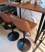 bartafel met 2 mooie barstoelen nieuw, Nieuw, Inclusief barstoelen, Ophalen