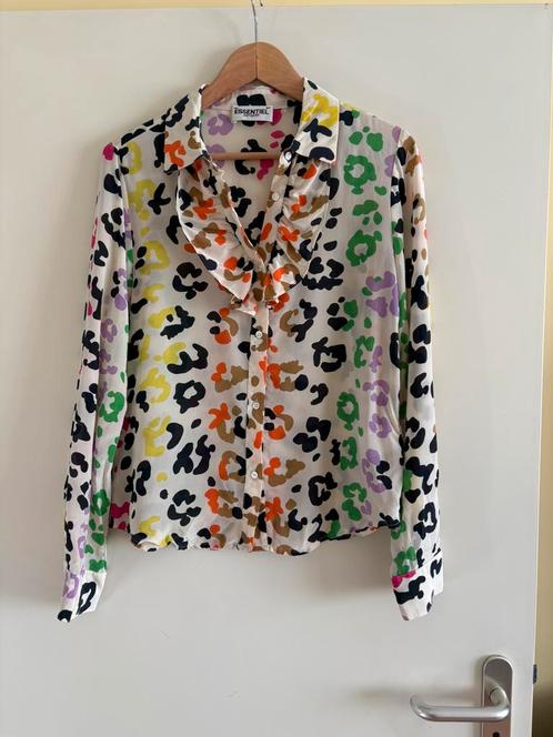 Essentiel Antwerp zijden blouse 36 nieuw, Kleding | Dames, Blouses en Tunieken, Nieuw, Maat 36 (S), Overige kleuren, Ophalen of Verzenden