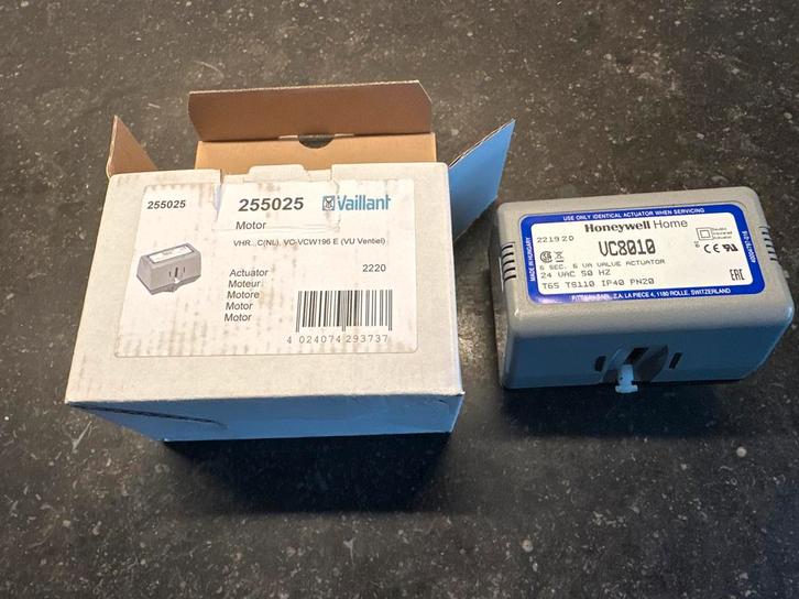 Vaillant Honeywell Driewegklep Motor 255025, Doe-het-zelf en Verbouw, Verwarming en Radiatoren, Gebruikt, Cv-ketel of Combi-ketel