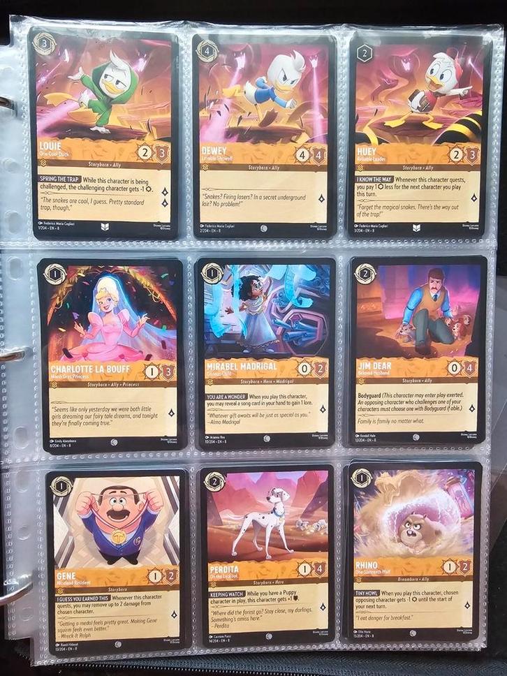 Lorcana set 8 Reign of Jafar Non-foil, Hobby en Vrije tijd, Verzamelkaartspellen | Overige, Zo goed als nieuw, Meerdere kaarten