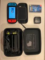 Nintendo Switch Bundel + Extra’s, Ophalen of Verzenden, Zo goed als nieuw, Met 2 controllers, Switch Original