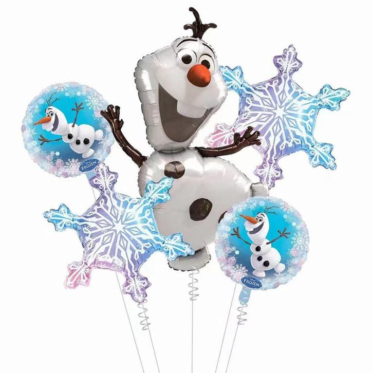 Frozen / Olaf - Folie Ballonnen Set / Verjaardag Ballon, Hobby en Vrije tijd, Feestartikelen, Nieuw, Versiering, Verjaardag, Ophalen of Verzenden