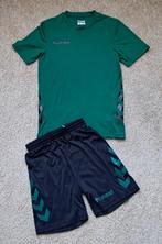 Sport/gym setje van Hummel: shirt + broek, mt 164 ZGAN, Verzenden, HUMMEL, Zo goed als nieuw, Setje