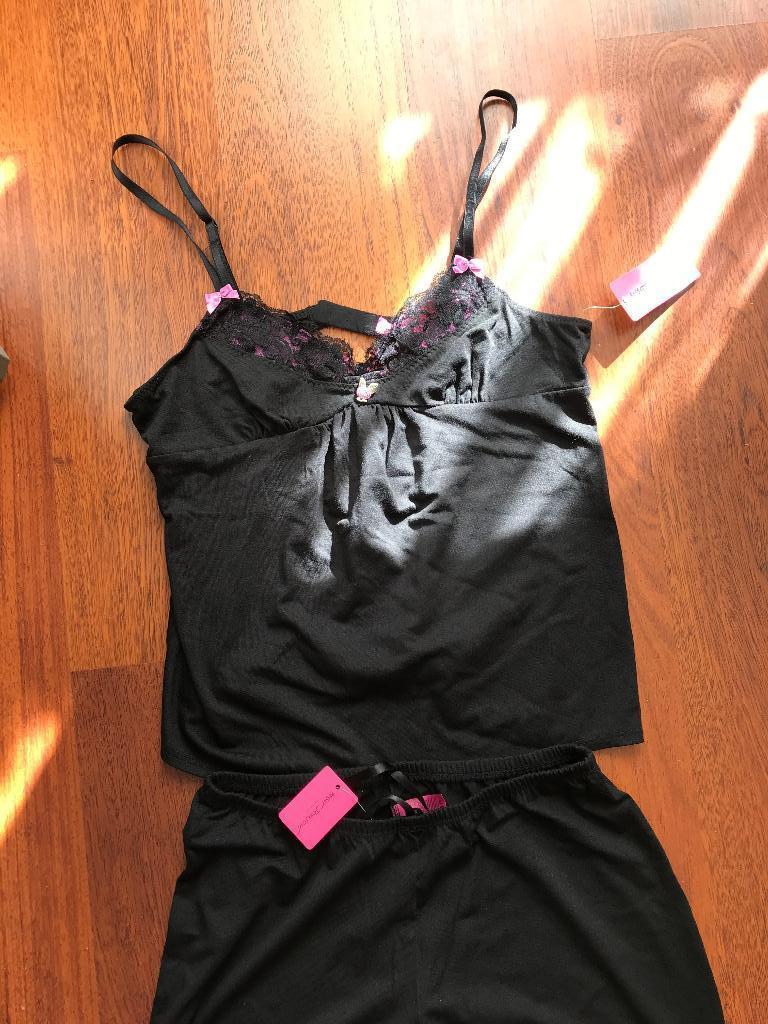 Betsey Johnson - zwarte soepele pyjama - maat S, Betsey Johnson, Ophalen of Verzenden, Nieuw, Maat 36 (S)