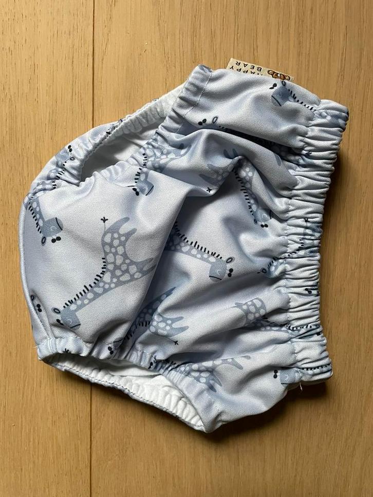 Wasbare luier Happy Bear, Kinderen en Baby's, Luiertassen, Nieuw, Ophalen of Verzenden