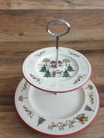 Windsor christmas etagere kerst blokker of albert heijn, Huis en Inrichting, Keuken | Servies, Overige typen, Ophalen of Verzenden