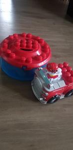 Blokkenset Paw Patrol (Marshall), Ophalen of Verzenden, Zo goed als nieuw, Jongen of Meisje