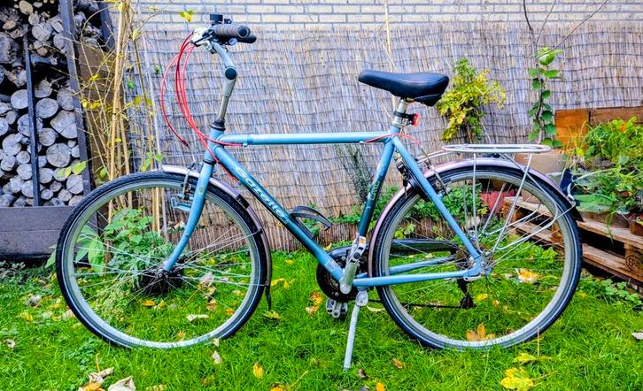 Herenfiets fiets stadsfiets Gazelle Cayo, Fietsen en Brommers, Fietsen | Heren | Herenfietsen, Gebruikt, Gazelle, 57 tot 61 cm