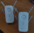 TP Link RE650 WiFi versterkers (2 stuks), Computers en Software, WiFi-versterkers, Ophalen of Verzenden, Zo goed als nieuw, TP Link