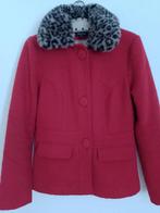 Vintage King Louie mantel rood wol M, Kleding | Dames, Maat 38/40 (M), Ophalen of Verzenden, Zo goed als nieuw, King Louie
