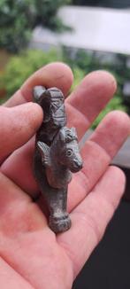 Romeins bronzen figuur, bodemvondst, Antiek en Kunst, Antiek | Koper en Brons, Ophalen of Verzenden, Brons