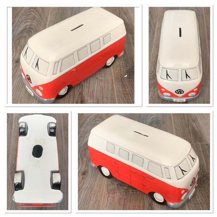 VolksWagen Bus Spaarpot, Verzamelen, Automerken, Motoren en Formule 1, Ophalen of Verzenden