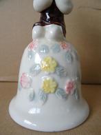 Curiosa porseleinen bel tafelbel vintage tafelbel Taiwan14cm, Ophalen of Verzenden