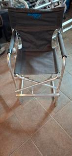 Opvouwbare Kinder kampeerstoel grijs, Ophalen, Zo goed als nieuw, Campingstoel