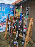 Ski rek met ski's en accessoires, Sport en Fitness, Skiën en Langlaufen, Overige merken, 160 tot 180 cm, Gebruikt, Ophalen of Verzenden
